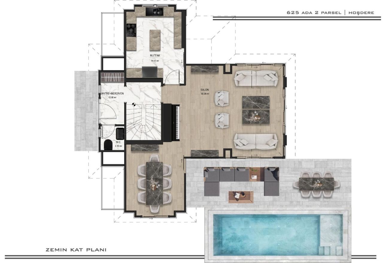Villa in Başakşehir, Türkei, 426 m² - Foto 3