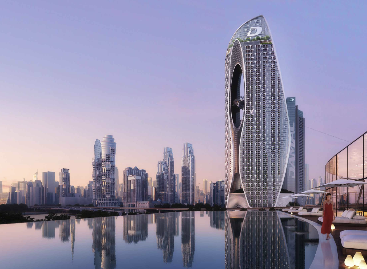 Flat in Dubai, UAE, 37 m² - picture 1