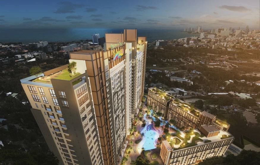 Piso en Pattaya, Tailandia, 62 m² - imagen 1