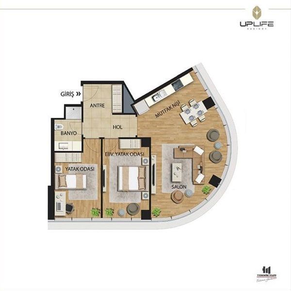 Apartamento en Estambul, Turquia, 79 m² - imagen 12