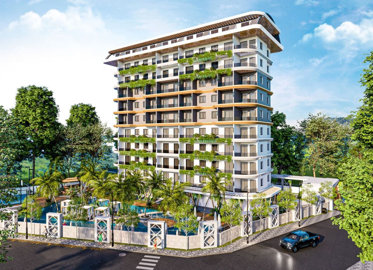 Wohnung in Avsallar, Türkei, 50 m² - Foto 1