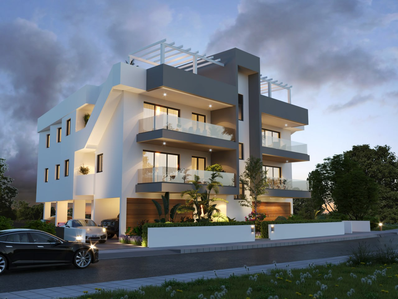 Wohnung in Lakatamia, Zypern, 155 m² - Foto 1