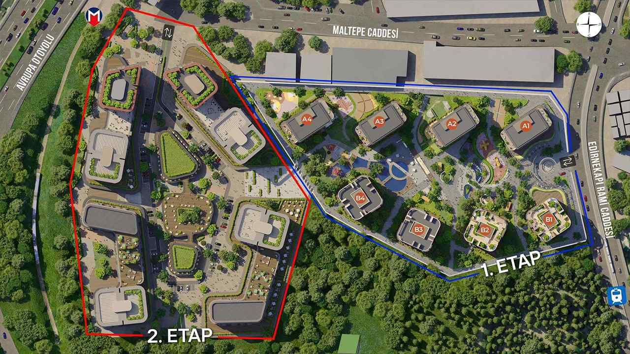 Apartment in Istanbul, Türkei, 62 m² - Foto 2