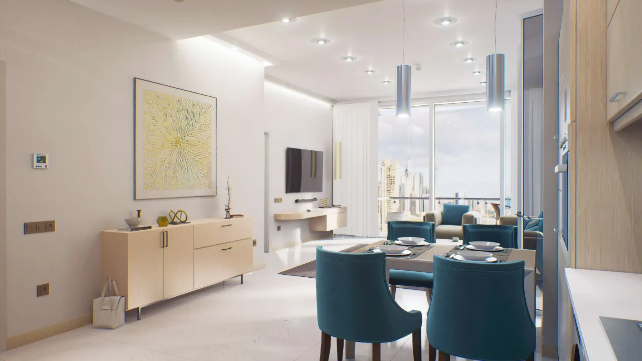Apartamento en Dubái, EAU, 73 m² - imagen 1