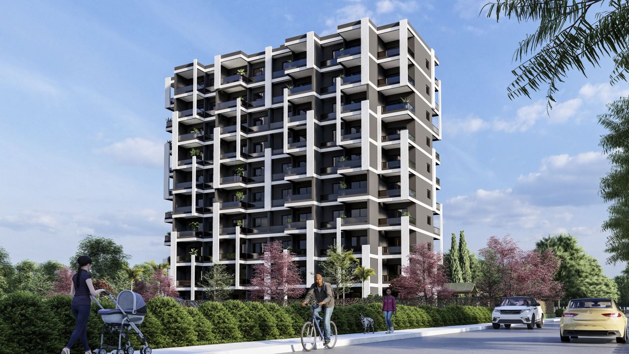 Wohnung in Mersin, Türkei, 75 m² - Foto 1