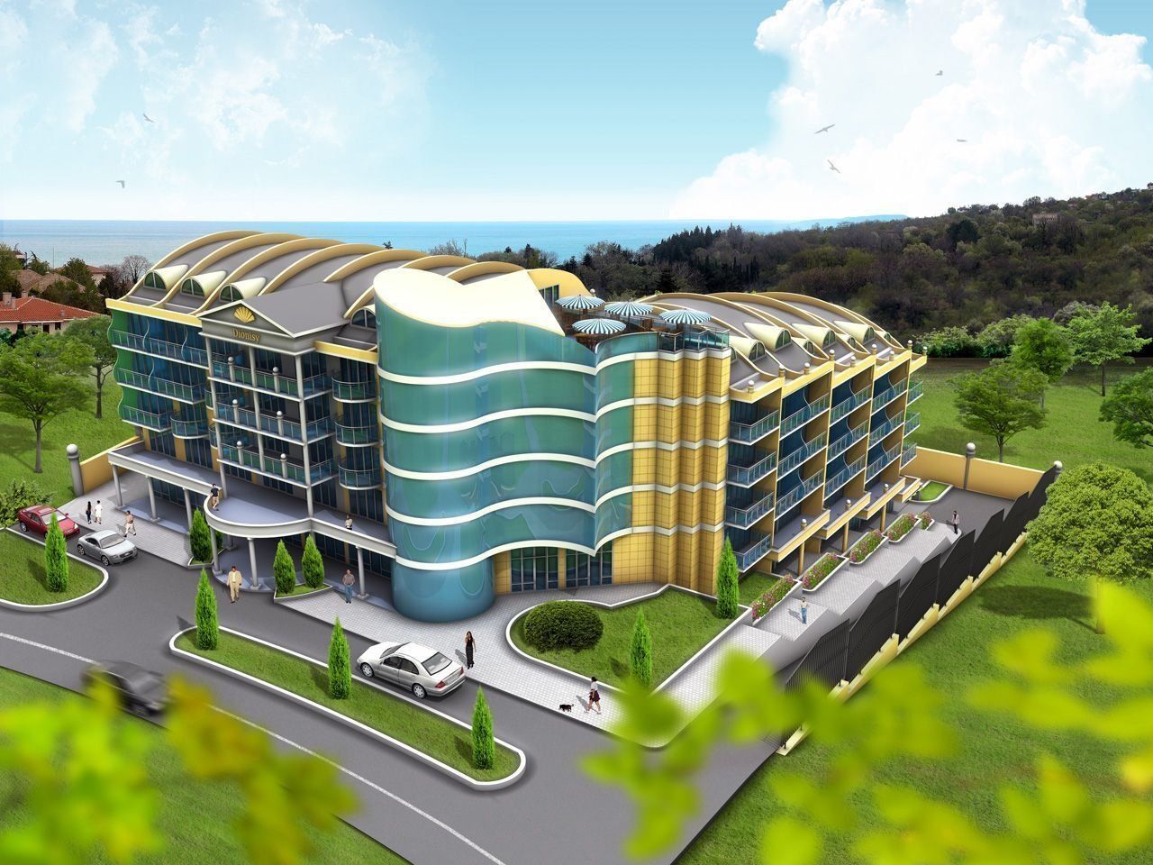 Hôtel à Baltchik, Bulgarie, 7 788 m² - image 1