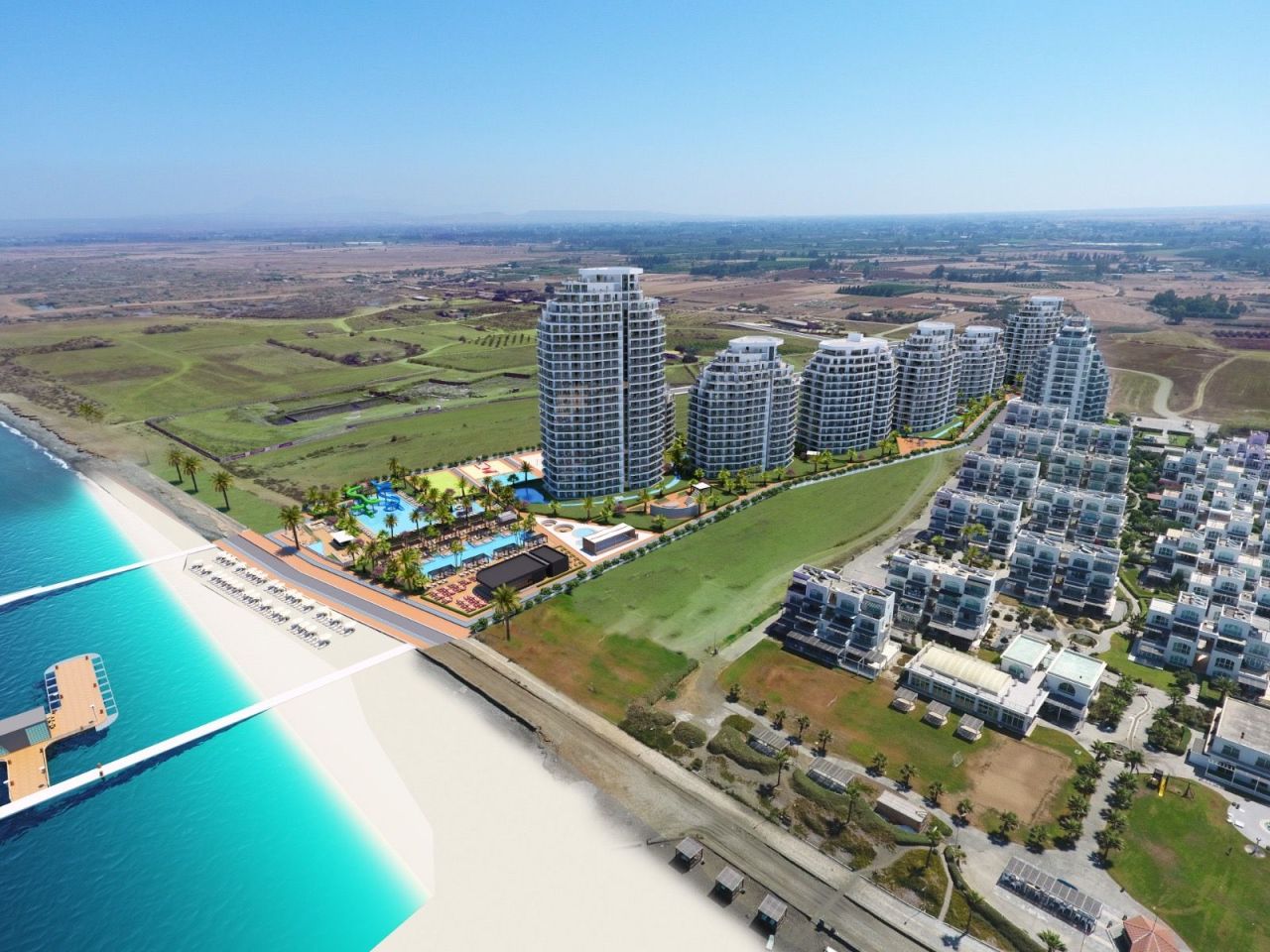 Piso en Gaziveran, Chipre, 60 m² - imagen 1