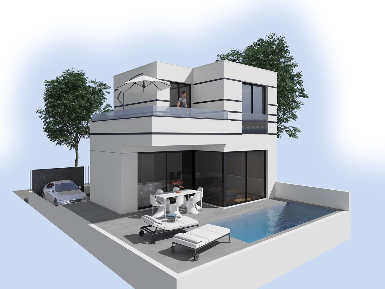 Casa en la Costa Cálida, España, 136 m² - imagen 1