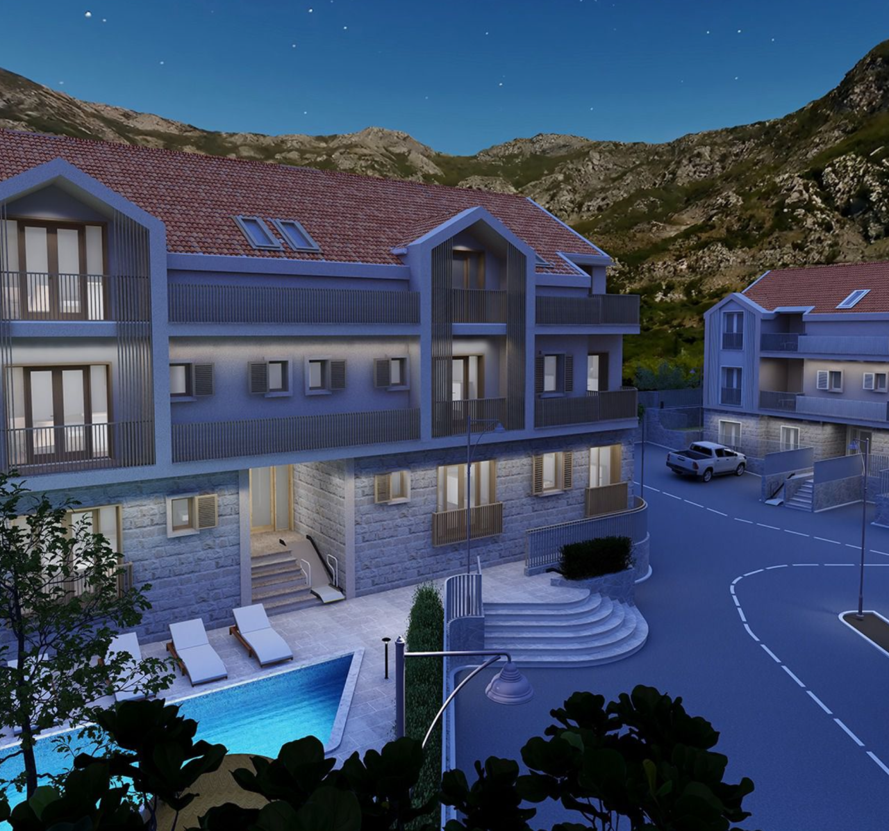 Appartement à Kotor, Monténégro, 54.84 m² - image 1