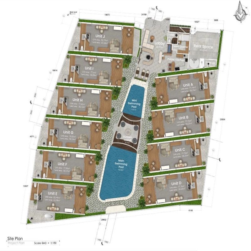 Villa in Bukit, Indonesien, 75 m² - Foto 13