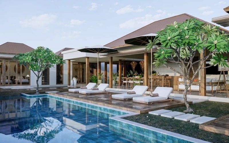 Villa in Gili Trawangan, Indonesien, 47 m² - Foto 1