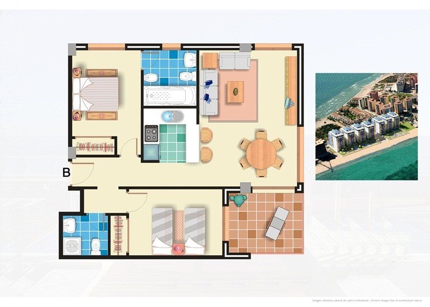 Appartement sur la Costa Calida, Espagne, 78 m² - image 10
