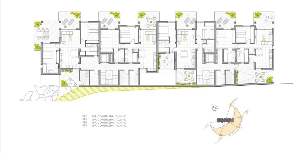 Wohnung in Costa Blanca, Spanien, 70 m² - Foto 10
