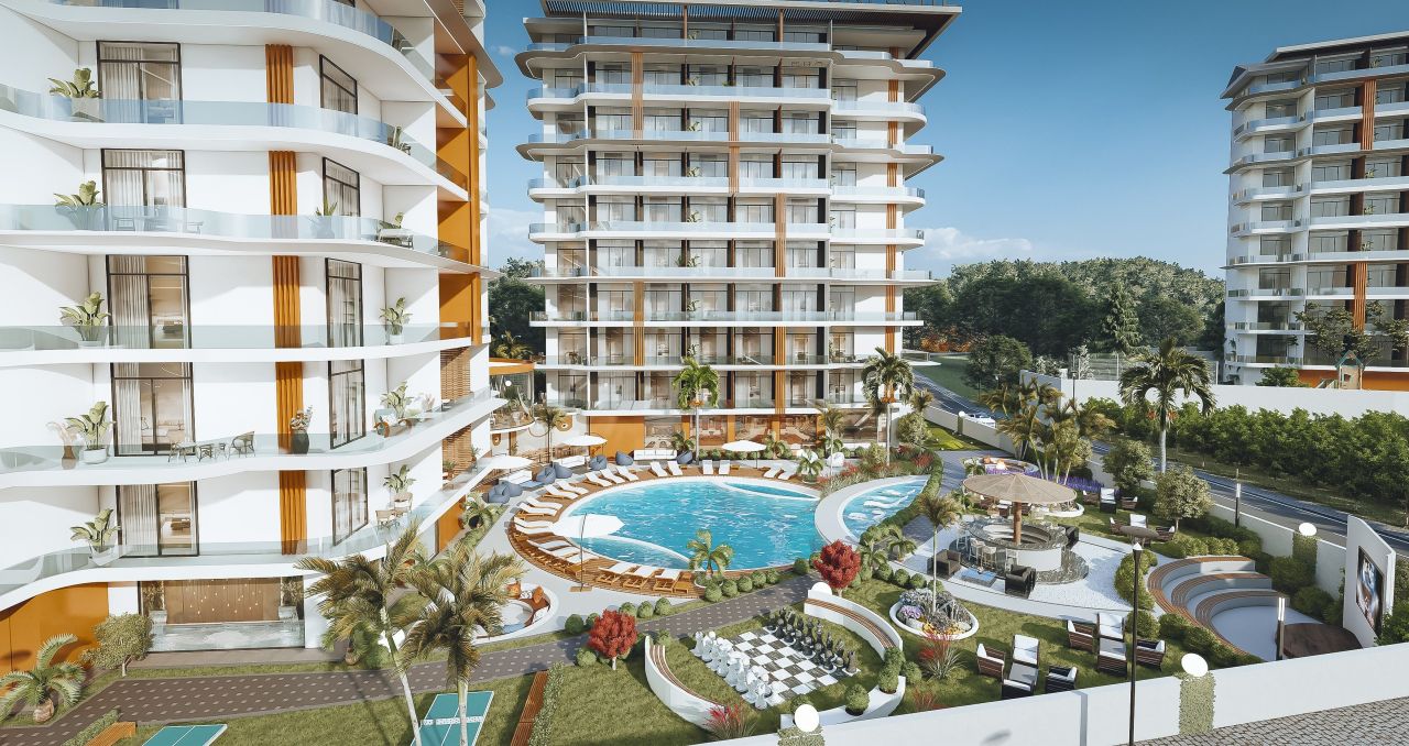 Wohnung in Alanya, Türkei, 40 m² - Foto 1