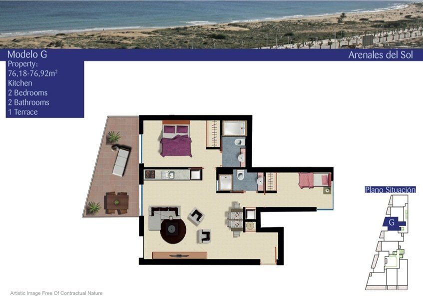Appartamento sulla Costa Blanca, Spagna, 123 m² - foto 10