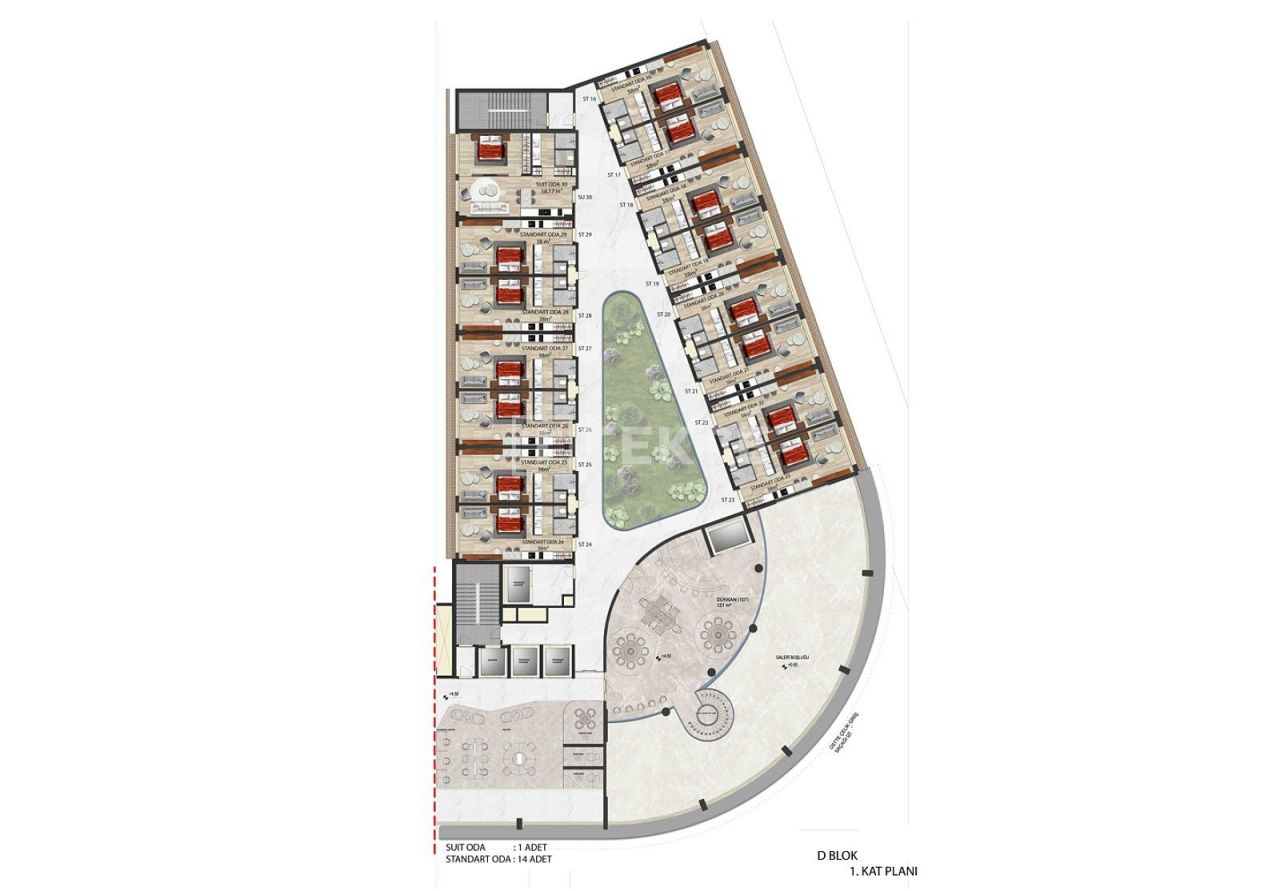 Appartement à Antalya, Turquie, 60 m² - image 13