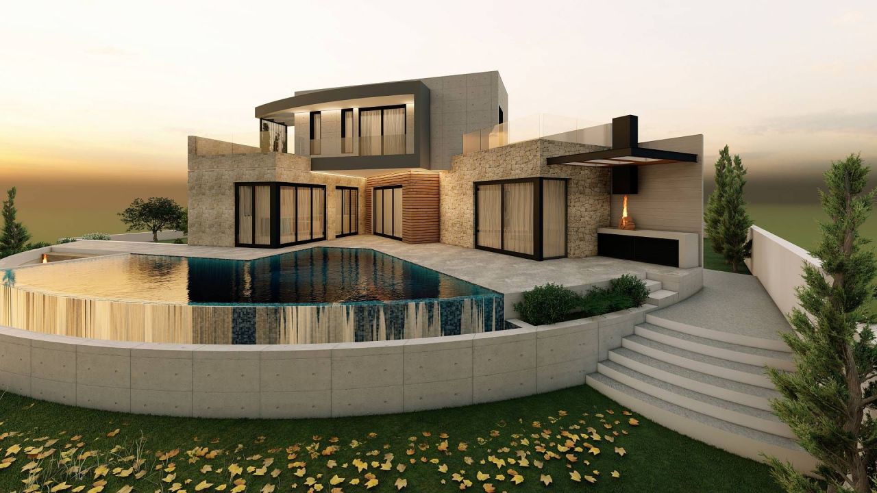 Haus in Peyia, Zypern, 279 m² - Foto 2