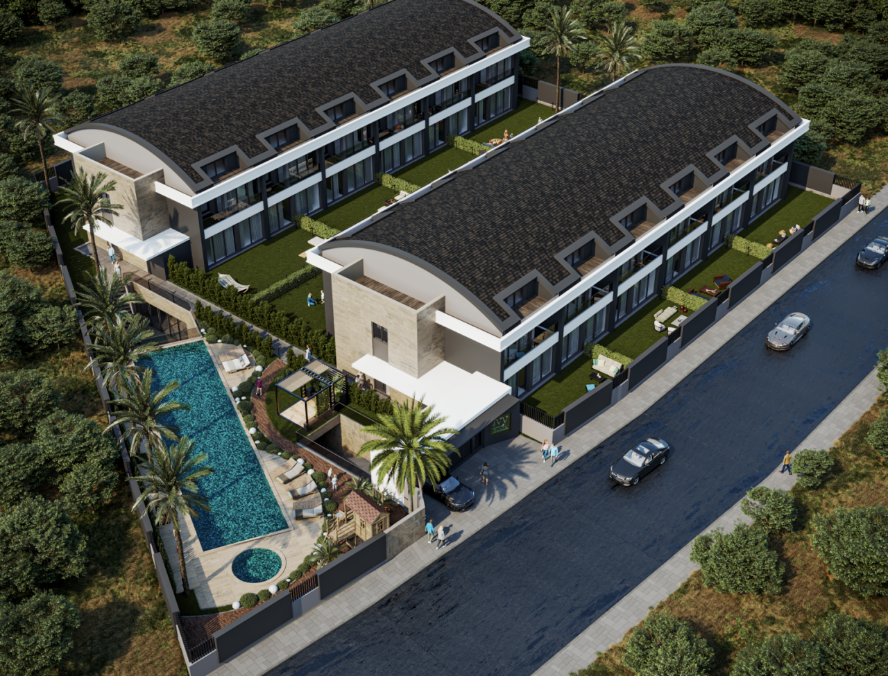 Stadthaus in Antalya, Türkei, 80 m² - Foto 1