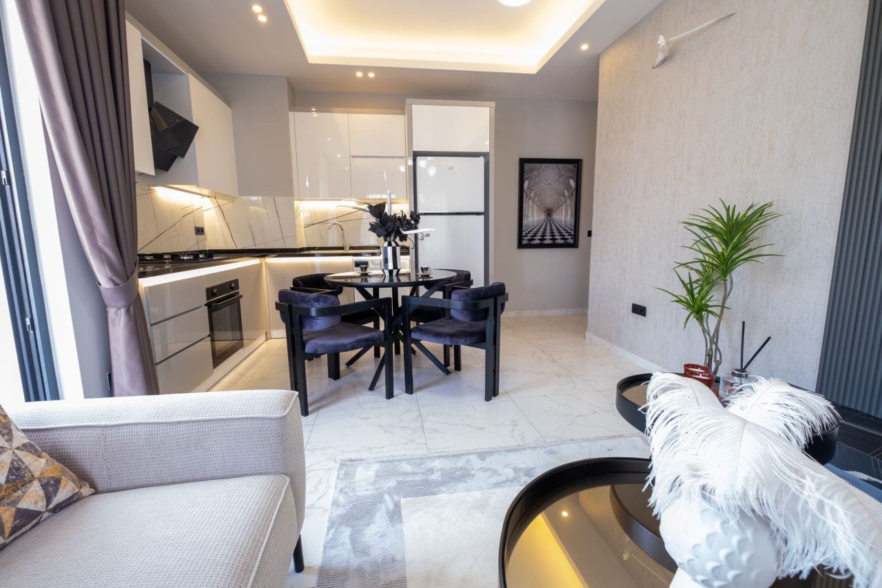Wohnung in Alanya, Türkei, 55 m² - Foto 2