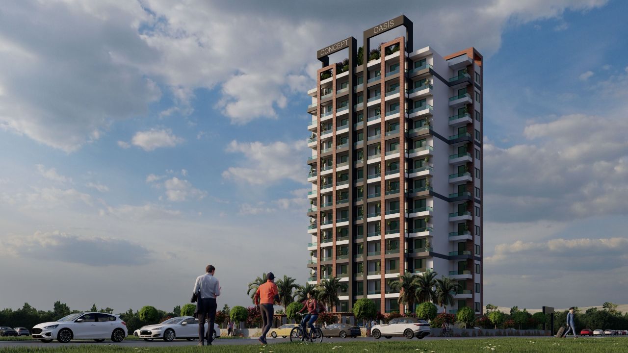 Piso en Mersin, Turquia, 32 m² - imagen 1