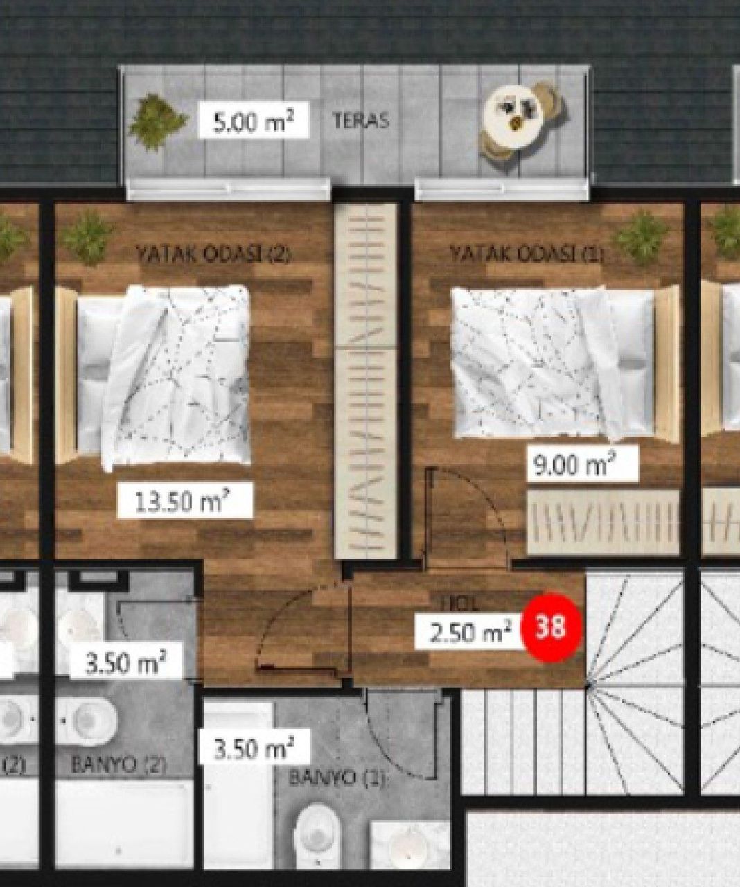 Appartement à Alanya, Turquie, 95 m² - image 2