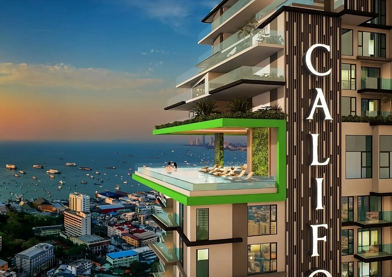 Wohnung in Pattaya, Thailand, 34 m² - Foto 2