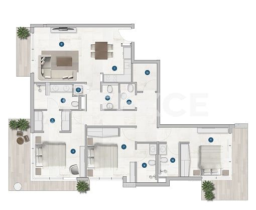 Apartment Jebel Ali Village, VAE, 95 m² - Foto 19