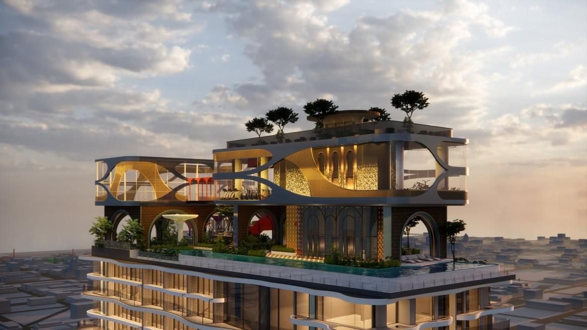 Attico a Phnom Penh, Cambogia, 104 m² - foto 13