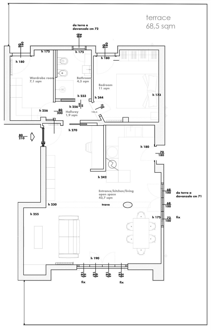 Attico sul Lago di Garda, Italia, 92 m² - foto 18