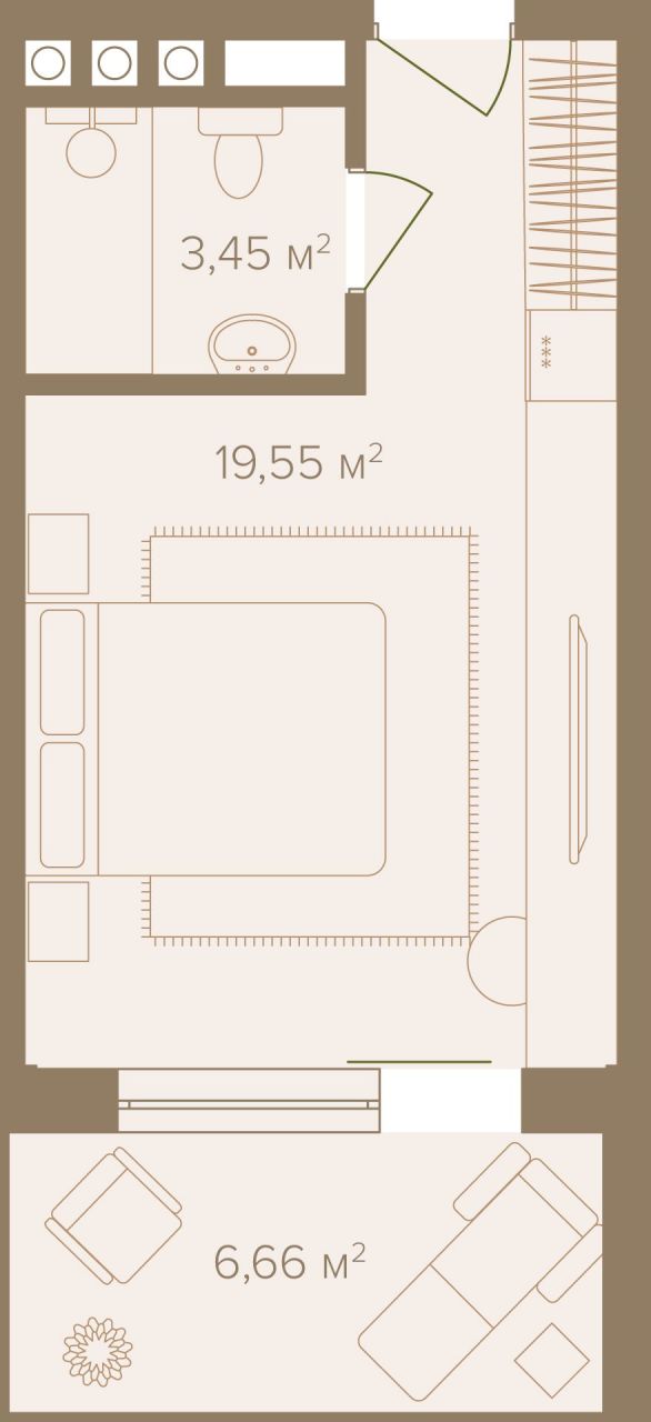 Hôtel à Bukit, Indonésie, 30 m² - image 11