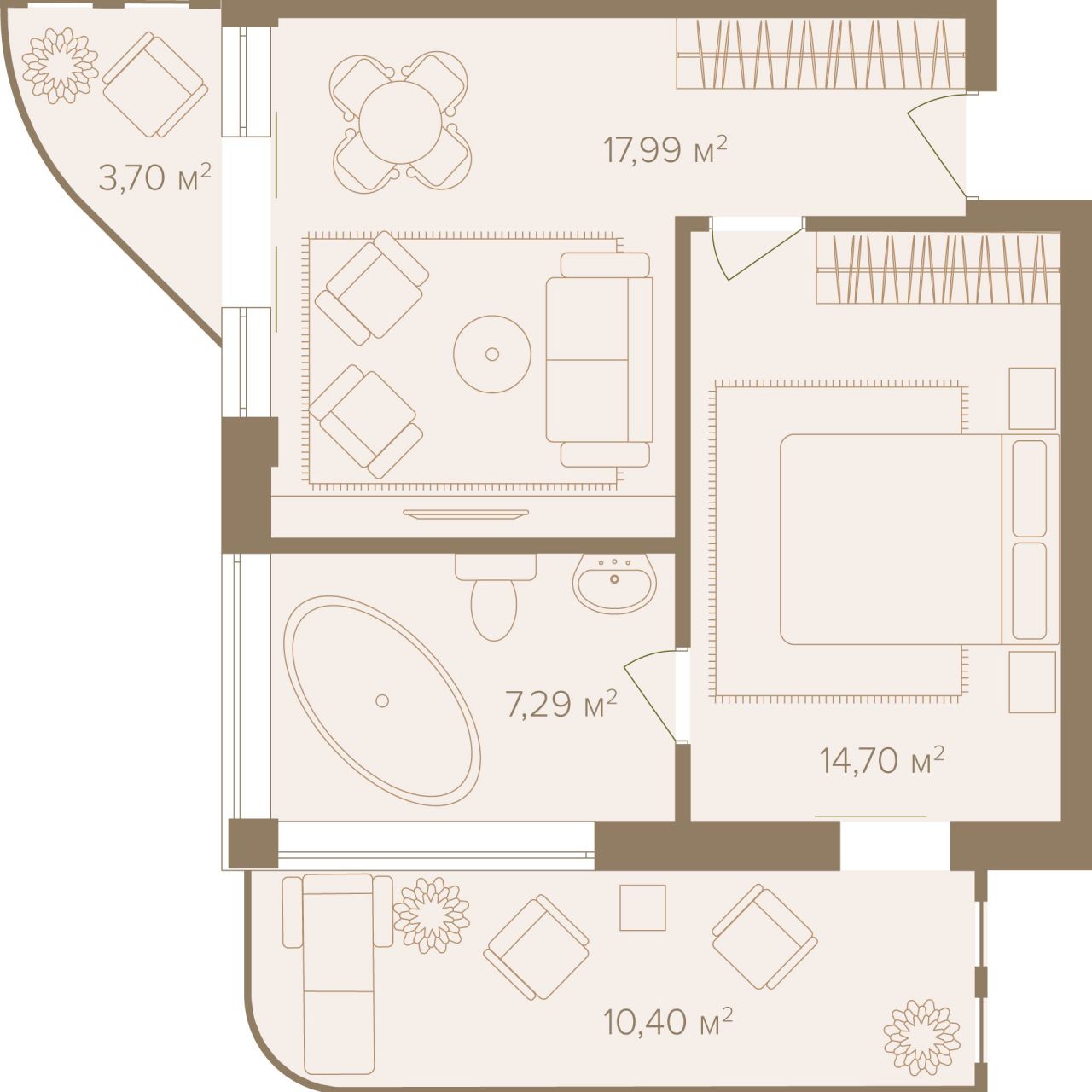Hôtel à Bukit, Indonésie, 30 m² - image 14