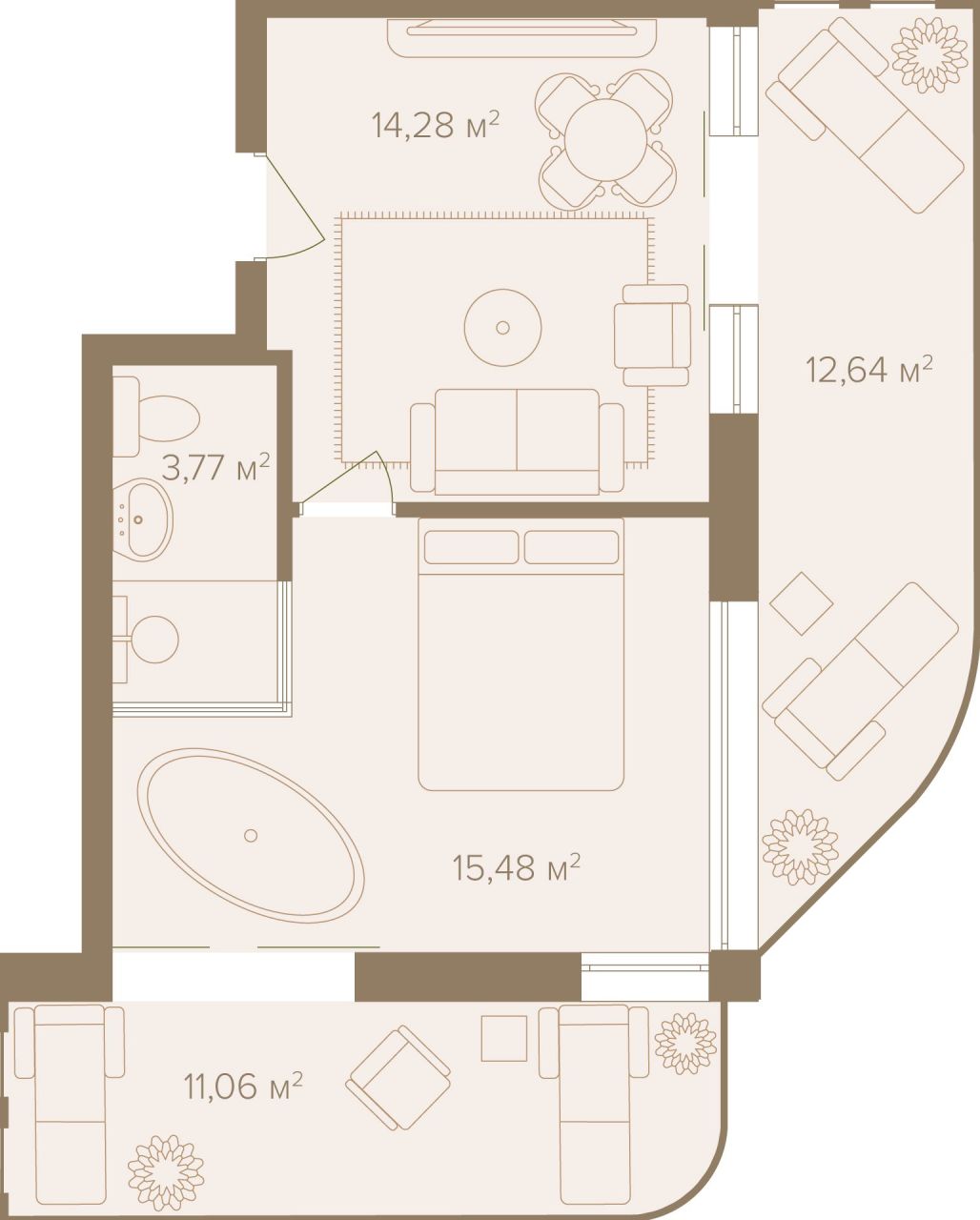 Hôtel à Bukit, Indonésie, 30 m² - image 16