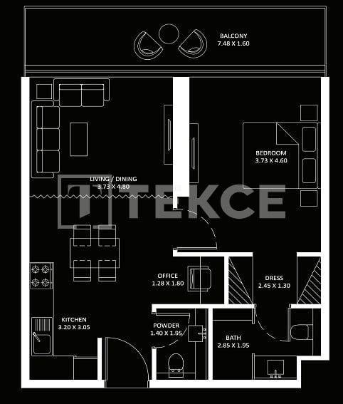 Apartamento Business Bay, EAU, 138 m² - imagen 18