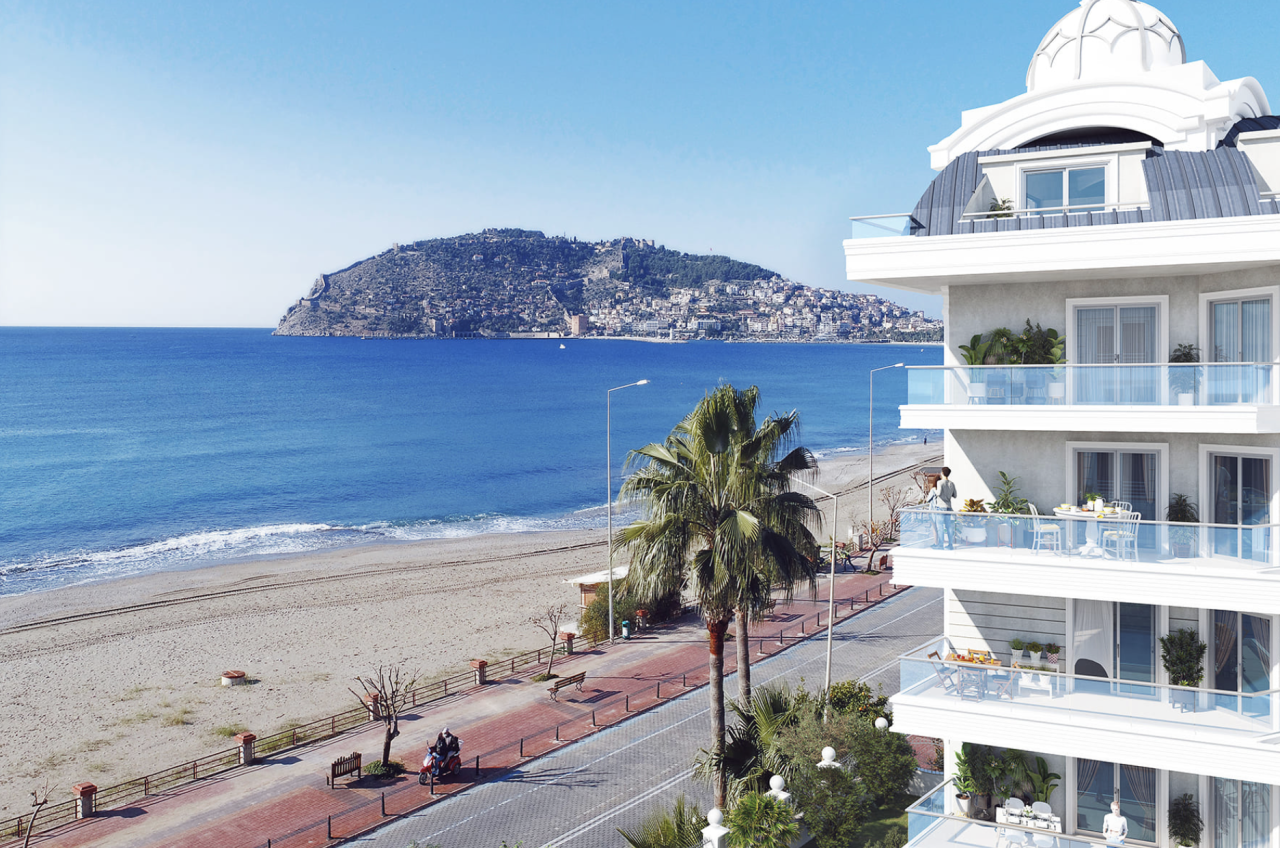 Wohnung in Alanya, Türkei, 58 m² - Foto 1