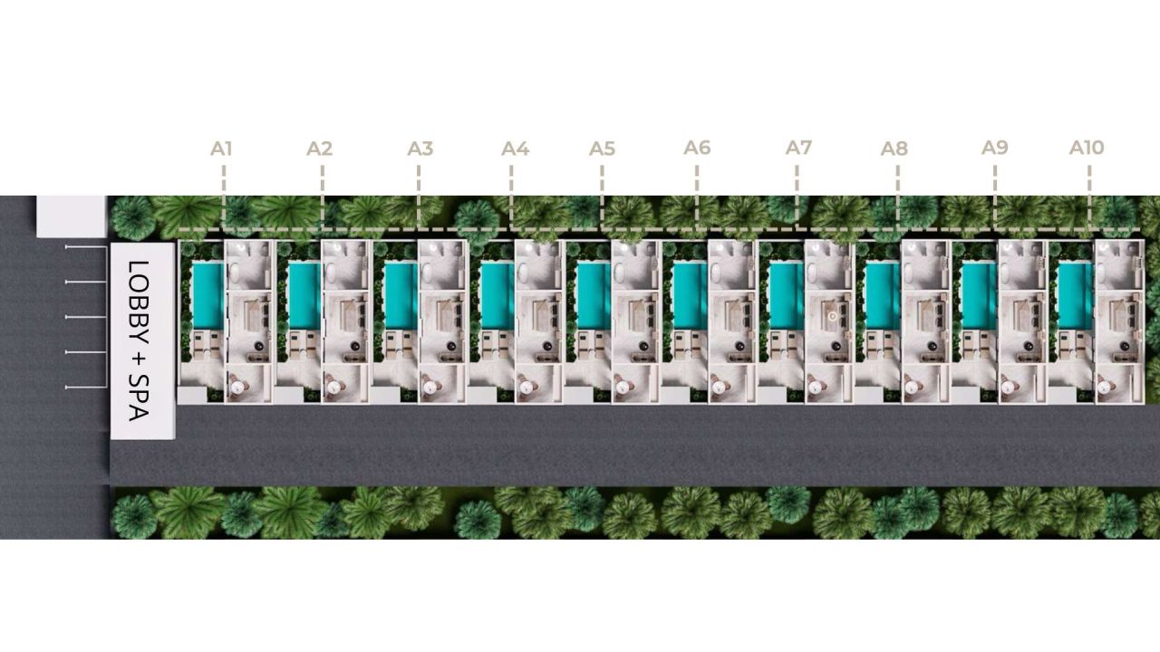 Hôtel à Umalas, Indonésie, 1 000 m² - image 12