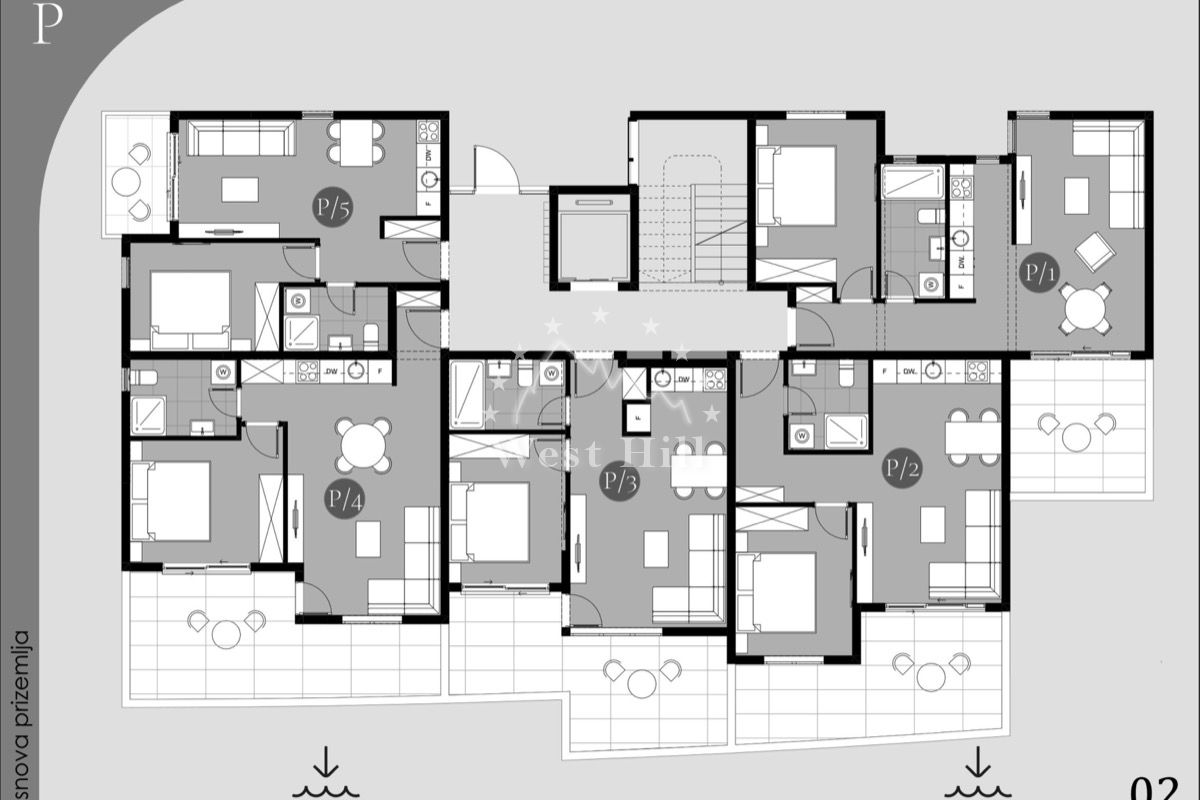 Appartamenti a Dobra Voda, Montenegro, 47 m² - foto 2