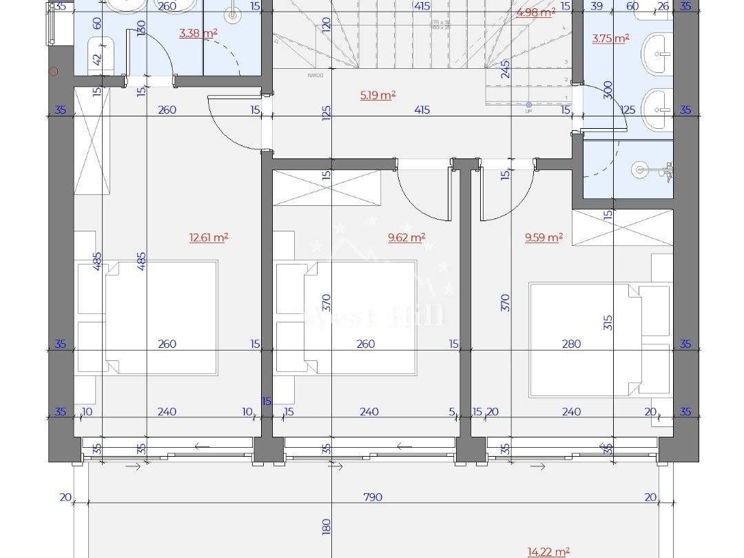 Casa a Becici, Montenegro, 424 m² - foto 7