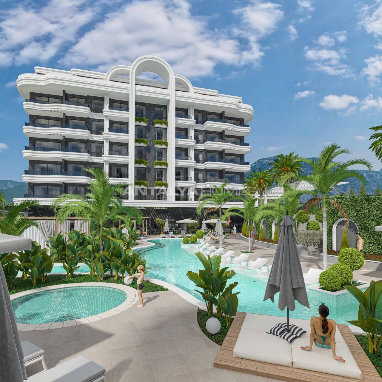 Apartment in Alanya, Türkei, 62 m² - Foto 1