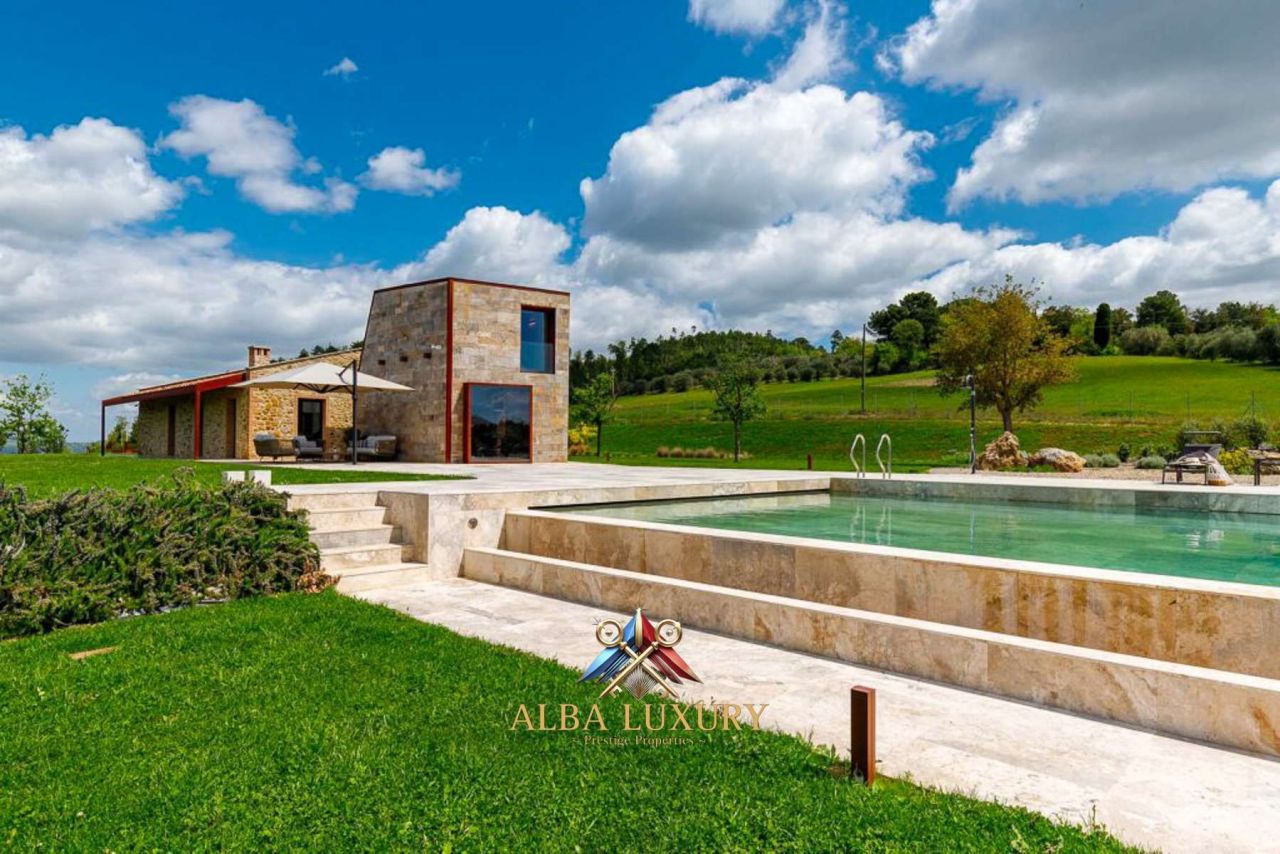 Villa in Volterra, Italien, 470 m² - Foto 1