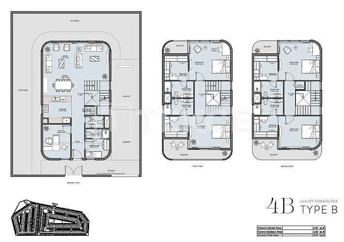 Stadthaus Dubailand, VAE, 185 m² - Foto 13