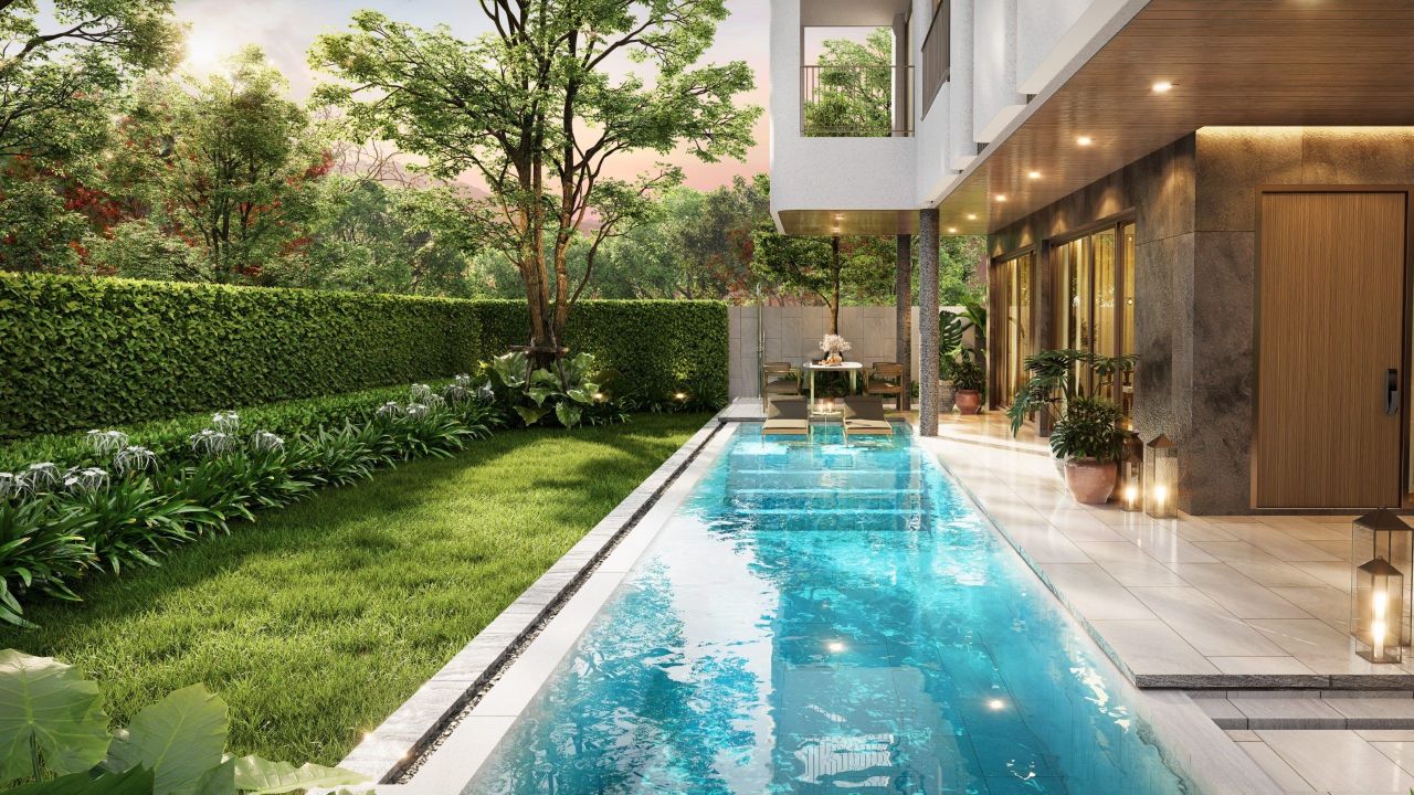 Villa sulla spiaggia di Nai Yang, Thailandia, 252 m² - foto 12