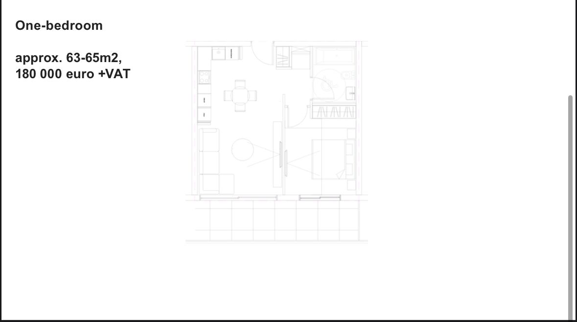 Flat in Paphos, Cyprus, 40 m² - picture 9