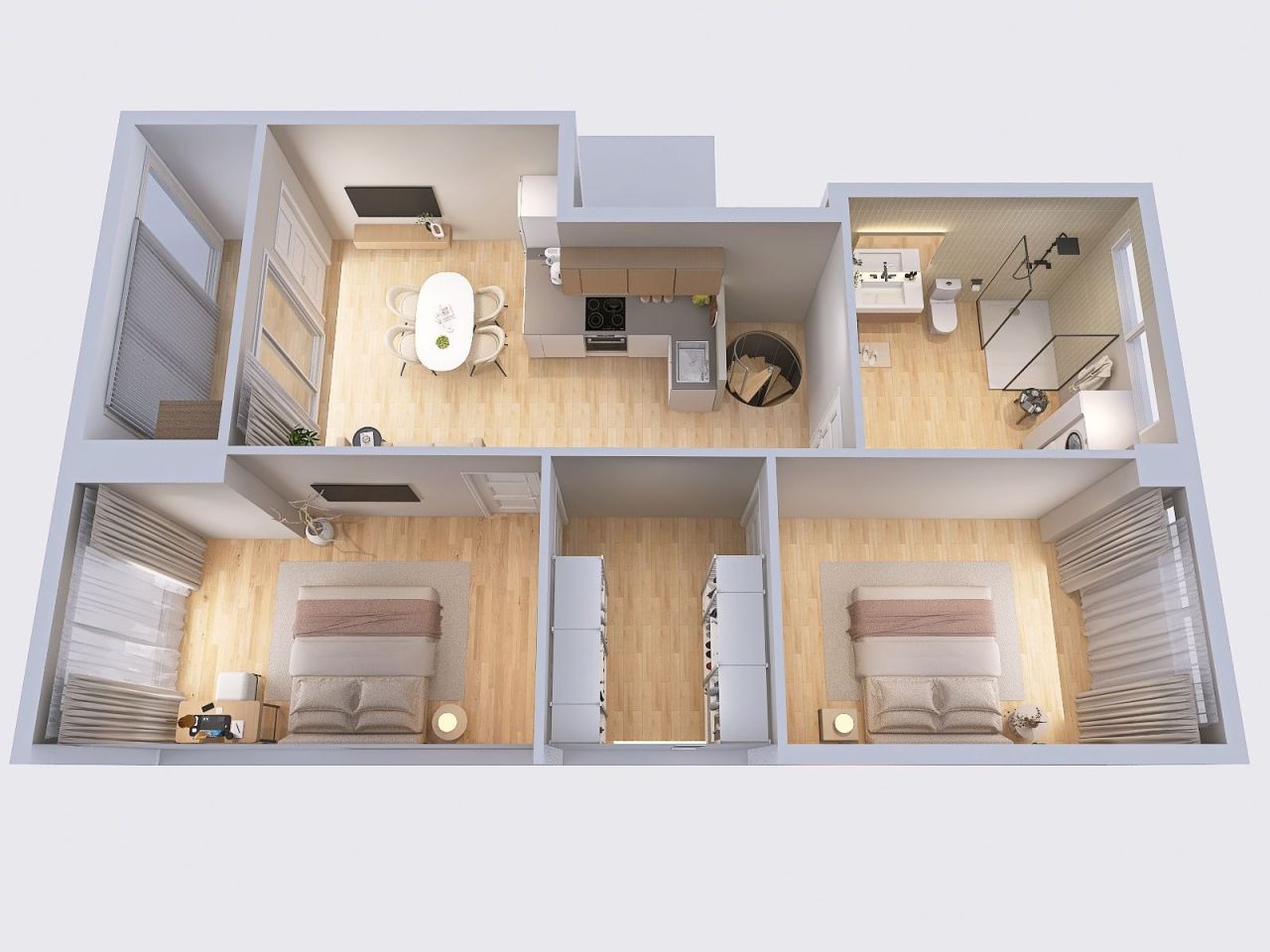 Wohnung in Athen, Griechenland, 123 m² - Foto 10