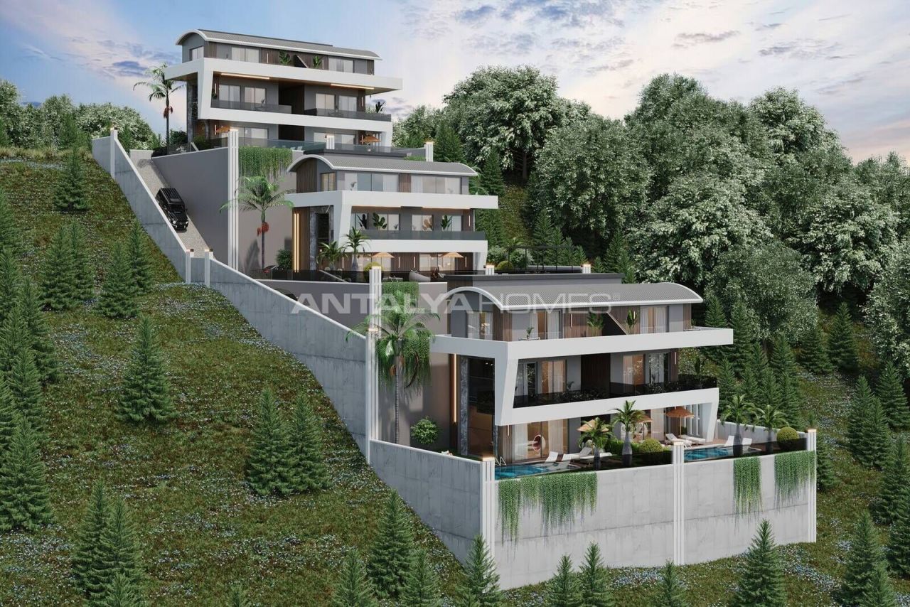 Villa in Alanya, Türkei, 218 m² - Foto 1