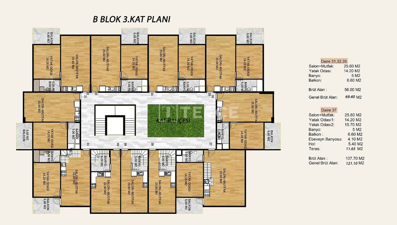 Apartment in Yalova, Turkey, 68 m² - picture 12