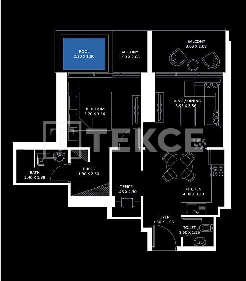 Appartement à Dubaï, EAU, 119 m² - image 18