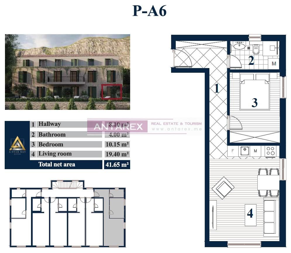 Appartamenti a Perzagno, Montenegro, 140 m² - foto 17