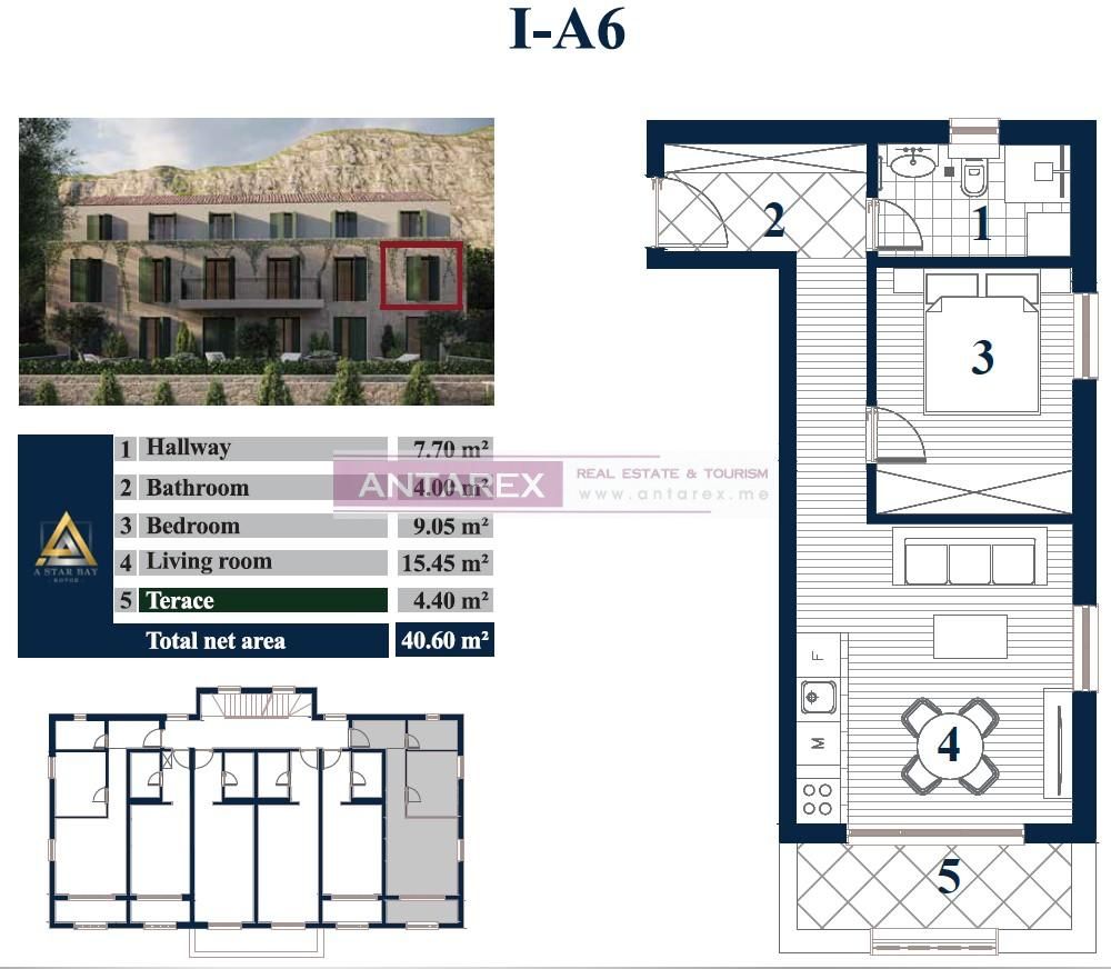 Appartamenti a Perzagno, Montenegro, 140 m² - foto 18