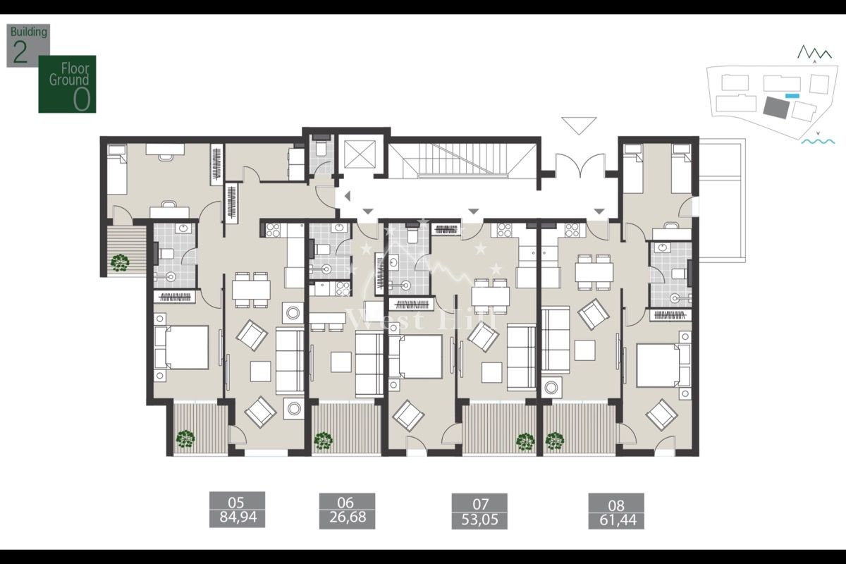 Apartamento en Tivat, Montenegro, 24 m² - imagen 12