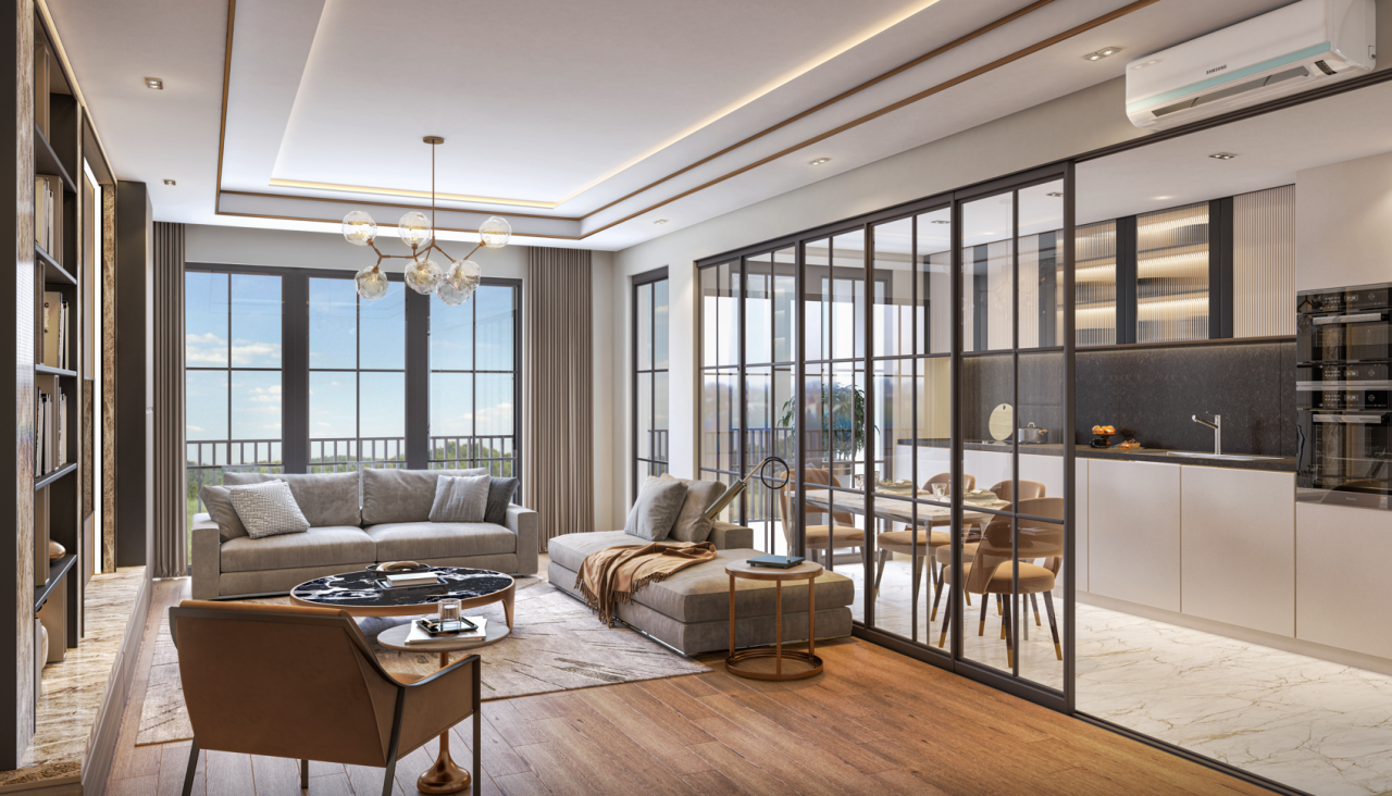Apartment in Istanbul, Türkei, 107 m² - Foto 1